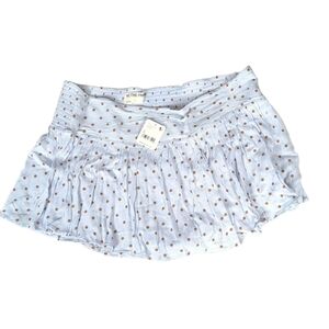 Free people gobi skort cornflower combo size large